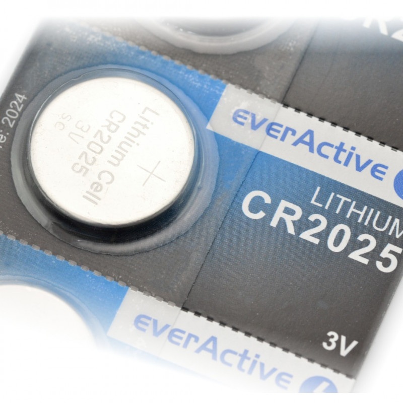 Bateria litowa EverActive CR2025 3V