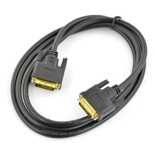 DVI-D - кабель DVI-D Akyga, довжина 1,8 м