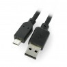 Przewód USB A - microUSB - B 0,6 m - zdjęcie 1