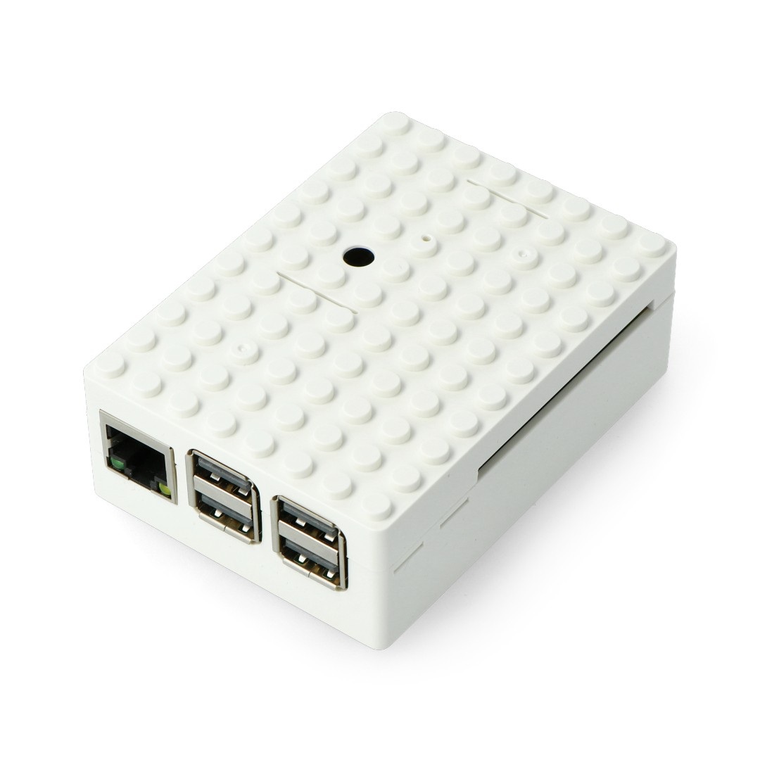 Pi-Blox - Obudwa Raspberry Pi Model 2/B+ - biała