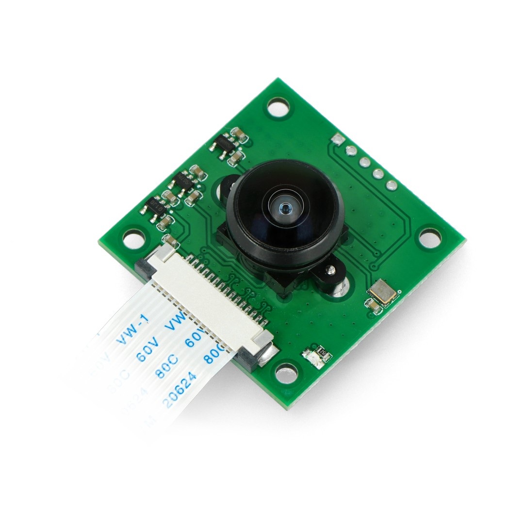 Kamera z obiektywem LS-40180 Fish Eye CS mount "rybie oko" - dla Raspberry Pi
