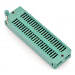 Podstawka testowa ZIF 48pin raster 15,24mm