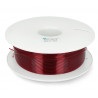 Filament Fiberlogy Easy PET-G 1,75mm 0,85kg - transparentny Burgundy - zdjęcie 4