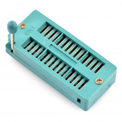 Podstawka testowa ZIF 28pin raster 15,24mm