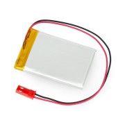 Akumulator Li-Pol Akyga 800mAh 1S 3,7V - złącze JST-BEC + gniazdo - 50x33x4,5mm