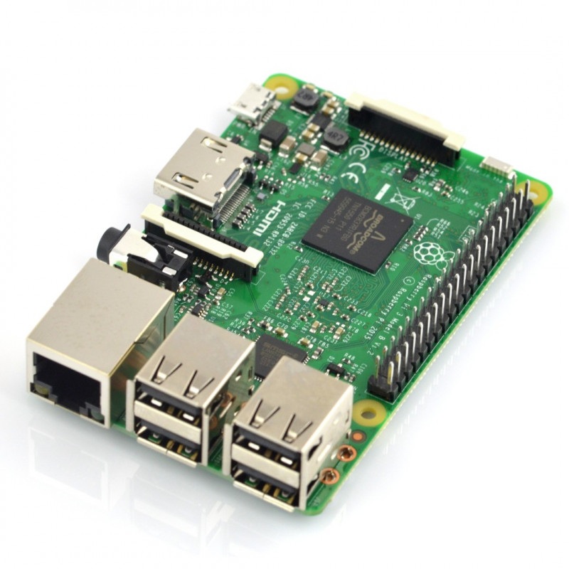 Raspberry Pi 3 IoT Learner Kit: Raspberry Pi 3 + SenseHAT + obudowa + karta pamięci + oryginalny zasilacz