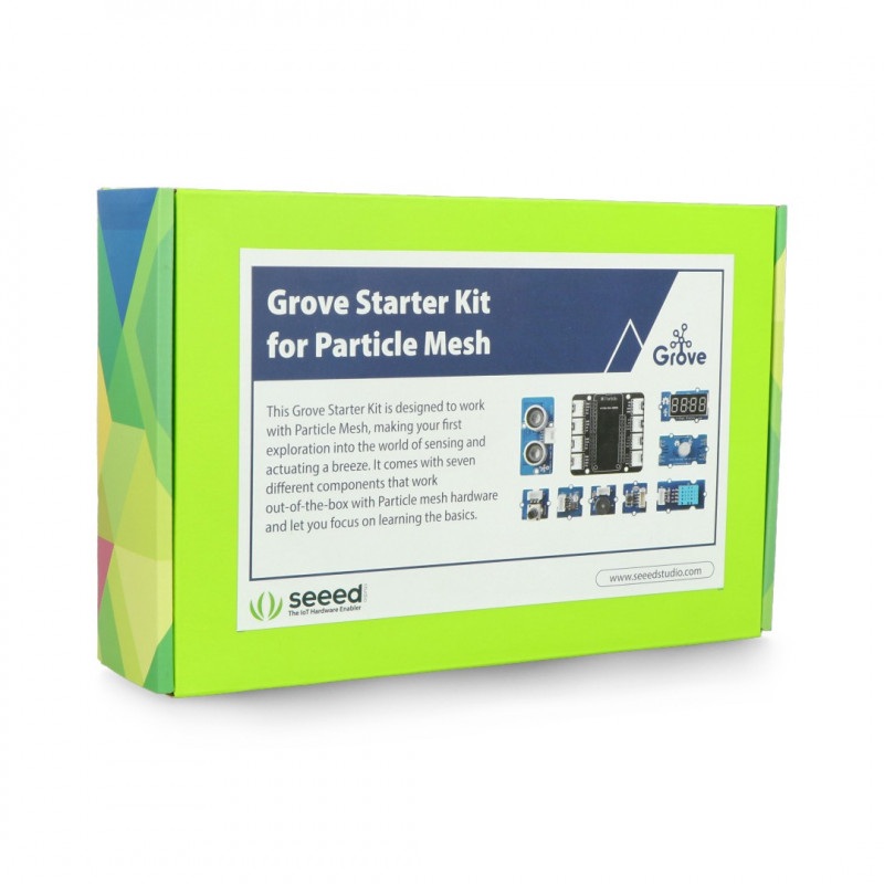 Grove - Starter Kit dla Particle Mesh - zestaw startowy - Seeedstudio 110060906