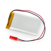 Akumulator Li-Pol Akyga 1100mAh 1S 3,7V - złącze JST-BEC + gniazdo - 55x32x6,2mm