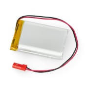 Akumulator Li-Pol Akyga 1850mAh 1S 3,7V - złącze JST-BEC + gniazdo - 40x30x10mm