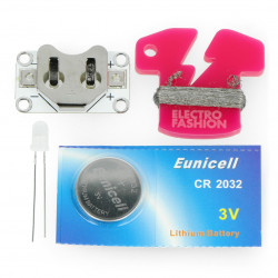 Zestaw Kitronik Electro-Fashion z kolorową diodą LED