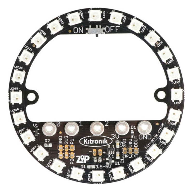 Kitronik - Pierścień LED RGB dla BBC micro:bit
