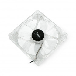 Wentylator 12V 120x120x25mm MOLEX - niebieskie poświetlenie