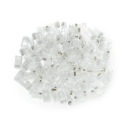Wtyk sieciowy RJ45 przelotowy Lanberg kat. 6e UTP - 100 szt.