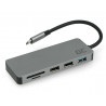 Hub - stacja dokująca USB-C / HDMI / DEX / SD / microSD / USB 3.0 / USB 2.0 Green Cell - zdjęcie 2