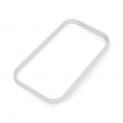 Ramka do obudowy Z127 ABS - 180x100mm szara