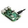 Przewód microHDMI - HDMI - oryginalny dla Raspberry Pi 4 - 2m - czarny - zdjęcie 3