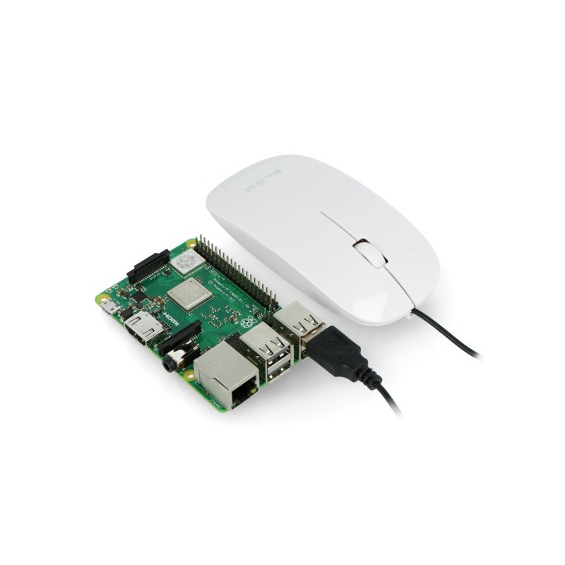 Mysz optyczna MP-30 biała USB Blow
