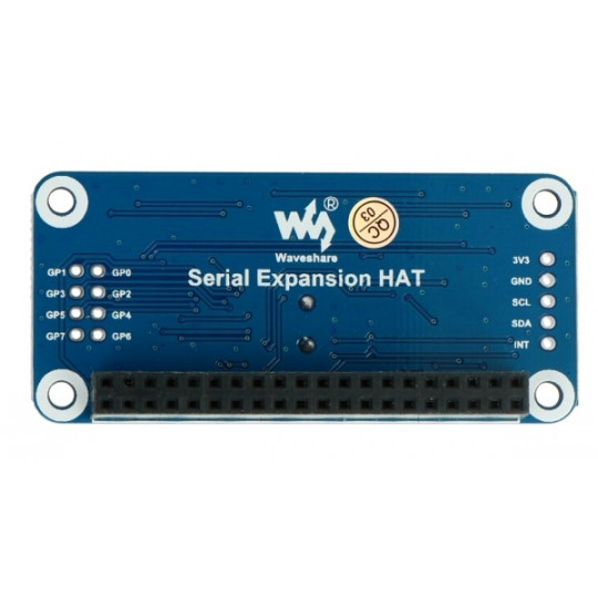 Послідовний розширювальний HAT - I2C, UART, GPIO - Шилд для Raspberry Pi - Waveshare 15667