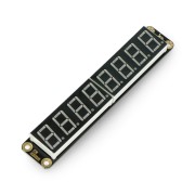 DFRobot Gravity - wyświetlacz segmentowy 8-cyfrowy - czerwony - DFRobot DFR0645-R