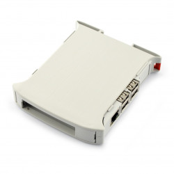 Obudowa Raspberry Pi 3B/2B/B+/A+ na szynę DIN - KIT 22,5mm