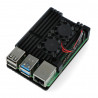 Zestaw z Raspberry Pi 4B WiFi 4GB RAM + akcesoria - obudowa z dwoma wentylatorami Zestaw z Raspberry Pi 4B WiFi 4GB RAM + akcesoria - obudowa z dwoma wentylatorami - zdjęcie 4