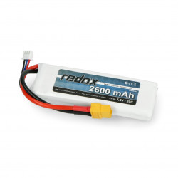 Pakiet Li-Pol Redox 2600mAh 7.4V 20C