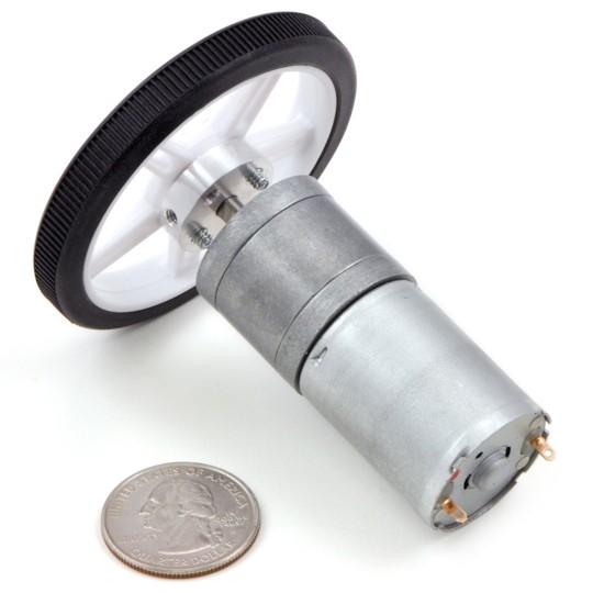 Двигун 25Dx56L з передачею 227:1, 12V 33 об/хв - Pololu 3233