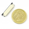 Złącze żeńskie ZIF, FFC/FPC, poziome 28 pin, raster 0,5 mm, górny kontakt - zdjęcie 1