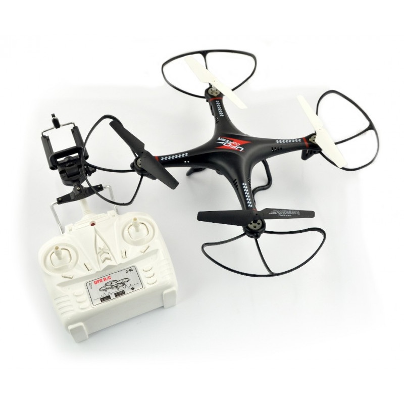 Dron quadrocopter LH-X10WF 2.4GHz z kamerą FPV - 32cm