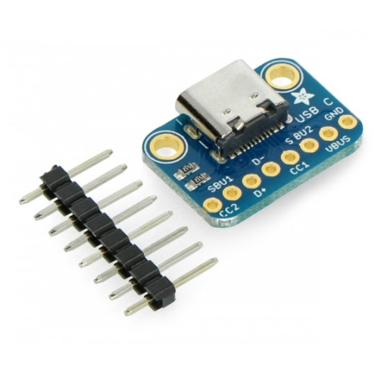 Модуль роз'єму USB Type-C - Роз'єм для макетної плати - Adafruit 4090