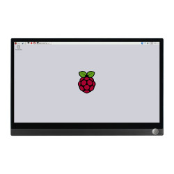 Ekran dotykowy pojemnościowy LCD IPS 12,5'' 1920x1080px HDMI + USB C dla Raspberry Pi 4B/3B+/3B/Zero + obudowa - Waveshare 17659