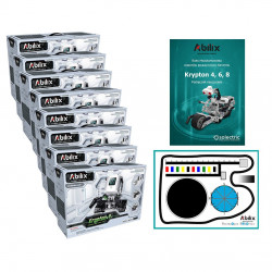 Zestaw pracowni programistycznej - Abilix Krypton 4 + mata + scenariusze lekcyjne - dla 16 uczniów