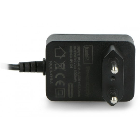 Блок питания justPi USB C 5 В/3 А для Raspberry Pi 4B