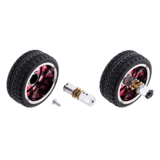 HPCB двигун 50:1 двосторонній вал - Pololu 3073