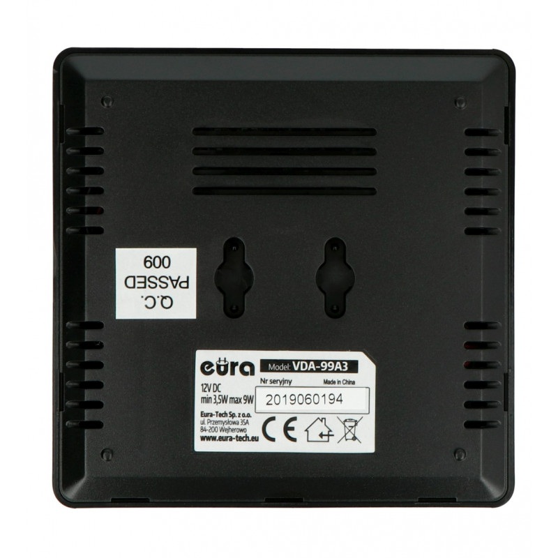 Eura-tech VDA-99A - bramka IP - obsługa 2 kaset zewnętrznych i monitora - WiFi