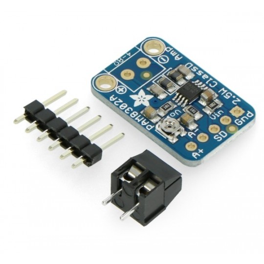 PAM8302 - Монофонічний аудіопідсилювач класу D потужністю 2,5 Вт - Adafruit 2130