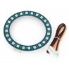 Grove - pierścień LED RGB WS2813 x 24 diody - 35mm - Seeedstudio 104020168 - zdjęcie 2