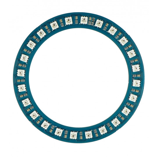 Grove - RGB LED кільце WS2813 x 24 діода - 70 мм - Seeedstudio 104020168