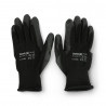 Rękawice robocze Yato rozmiar 10 nylonowe - czarne - zdjęcie 1