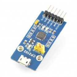 Konwerter USB-UART CP2102 - gniazdo microUSB