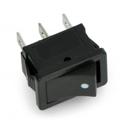 Wyłącznik On-Off MK1012C - 250VAC/3A - czarny