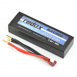 Pakiet LiPol Redox Racing 6000mAh 35C 2S 7.4V