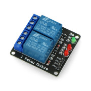 Dwukanałowy moduł przekaźników RM3 5V 10A/125VAC
