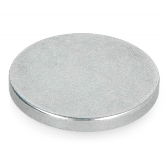 Круглий неодимовий магніт Calamit N35/Zn 18x2 мм - 10 шт.