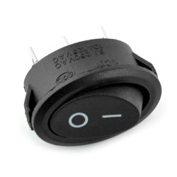 Przełącznik On-Off MK1012O typu 0 250V/3A - czarny