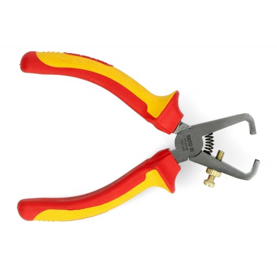 Кліщі - знімачі ізоляції 160 мм VDE Yato YT-21160