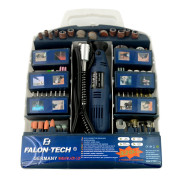 Miniwiertarka Falon Tech MG02A z akcesoriami - LED- 320 elementów