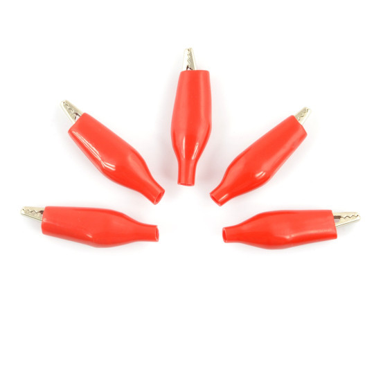 Набір затискачів-крокодил 27 мм - 30 шт.