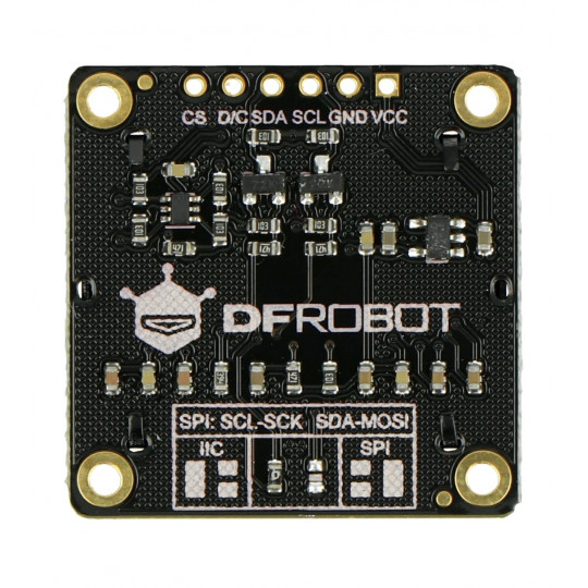 Монохромний графічний OLED-дисплей 0,96 дюйма 128x64 пікселів I2C/SPI - DFRobot DFR0650