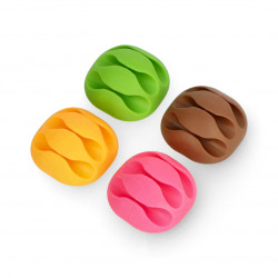 Organizer do przewodów Blow - samoprzylepny 3 klipsy - 4szt.